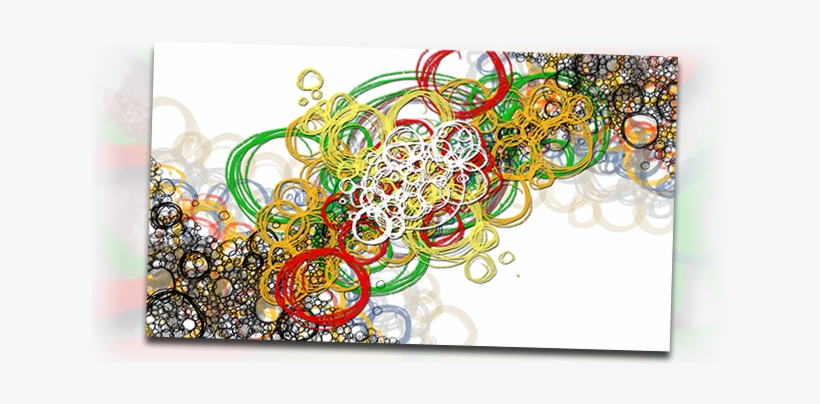 A Study In Doodle Circles - Doodle Digital Painting, transparent png