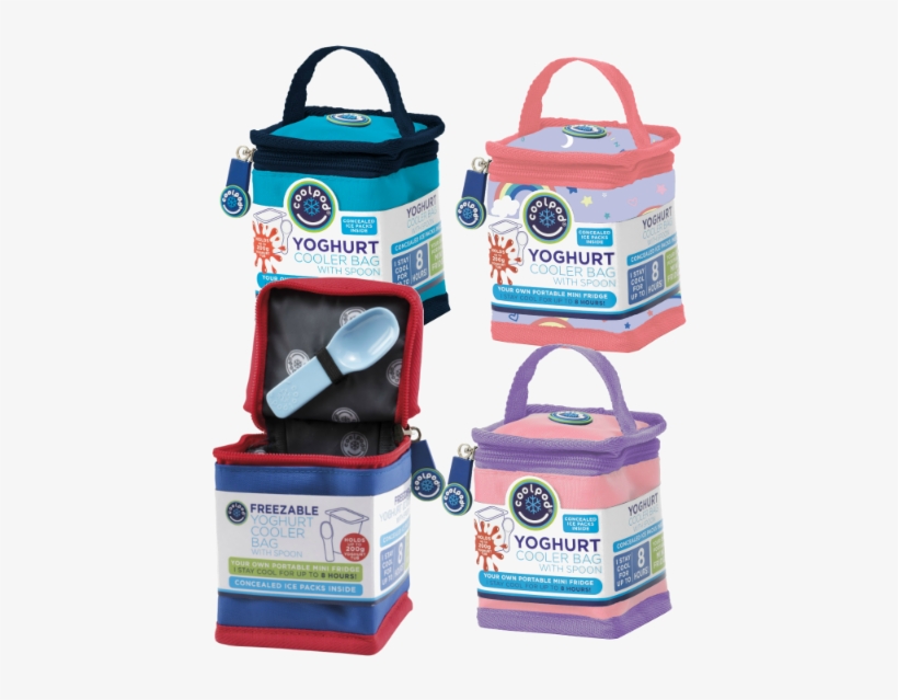 Yoghurt Cooler Bags - Coolpod Yoghurt Bag Blue, transparent png