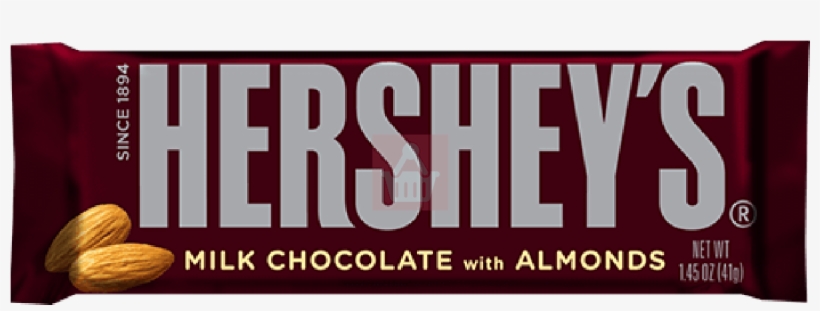 Hershey's Almond Candy Bar - Hershey Chocolate For S Mores, transparent png