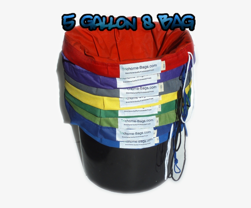 10 Pc 5 Gallon 8 Bag Set With Pressing Screen And Carrying - Bag, transparent png