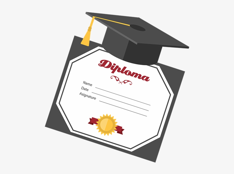 Cap And Diploma - Graduation Snapchat Filter Png, transparent png