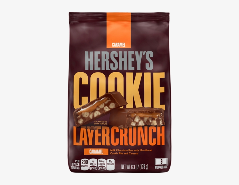 Cookie - Hershey Cookie Layer Crunch Caramel, transparent png