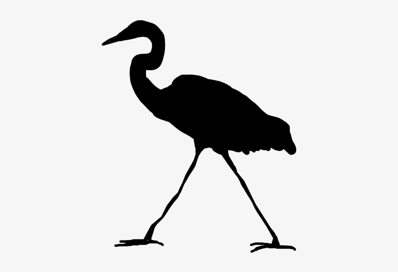 Svg Library Download Heron Silhouette At Getdrawings - Blue Heron Clipart, transparent png