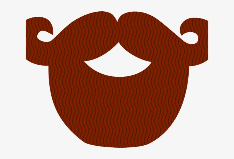 Beard Clipart Brown Beard - Moustache, transparent png