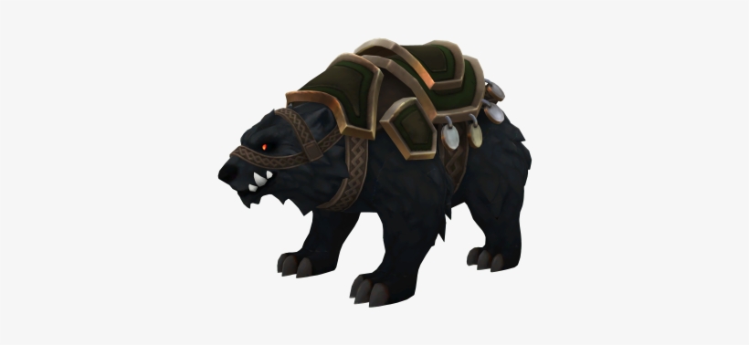 Battlerite Armored Black Bear Model - Battlerite Armored Black Bear, transparent png