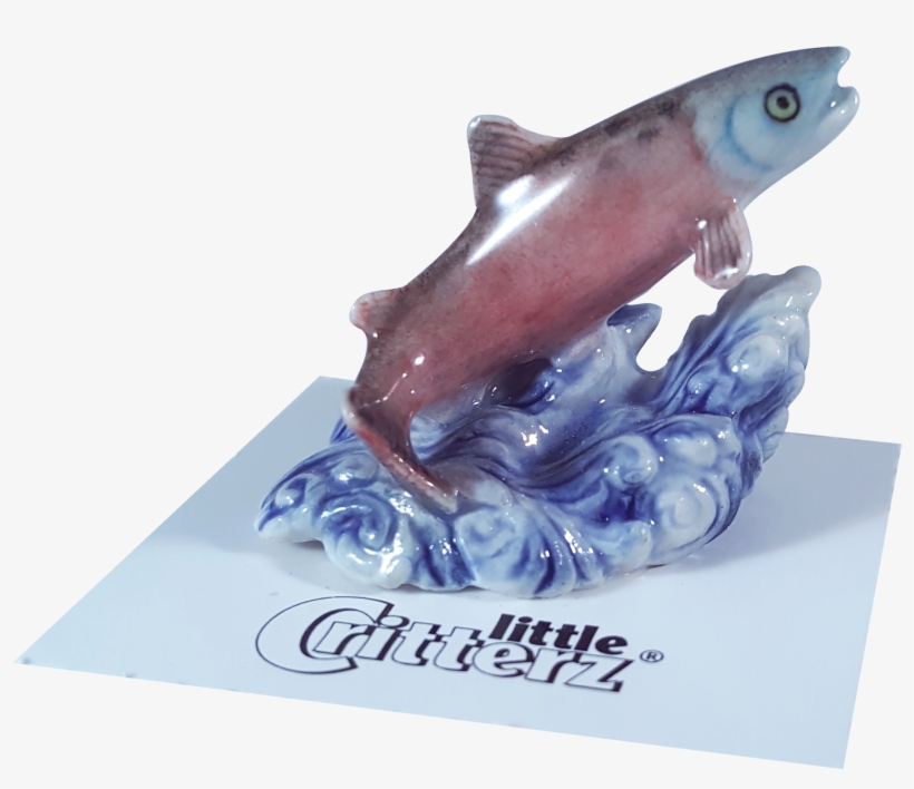 Salmon Jumping Png Banner Black And White Stock - Red, transparent png