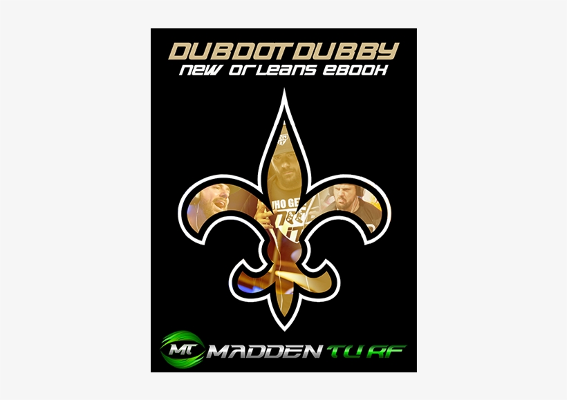 Dubby's Saints Offense - New Orleans Saints Fan Banner, transparent png
