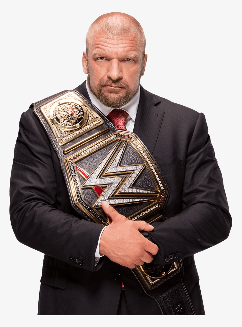 Triple H Wwe World Championship Sideplates By Nibble-t - Wwe Champion Triple H 2016, transparent png