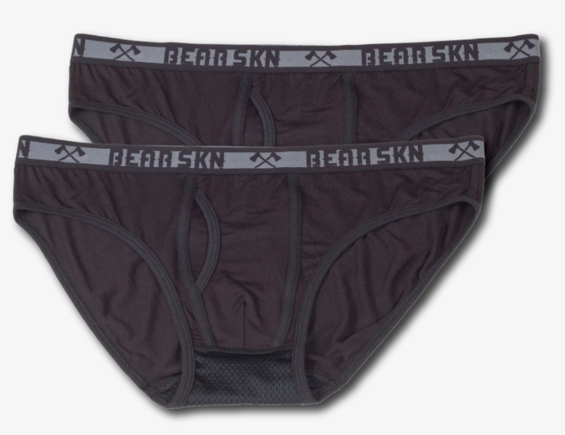 2 Pack - Bamboo Brief - Black - Bamboo, transparent png