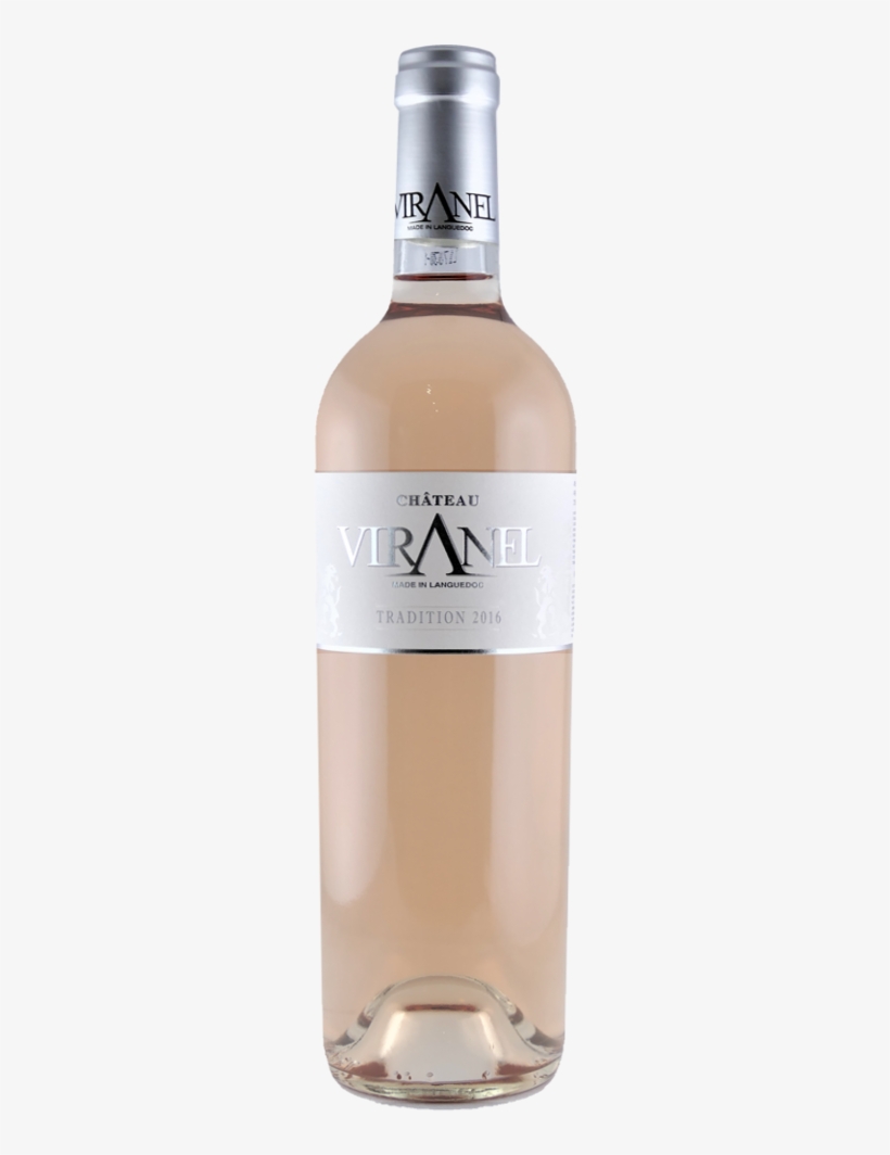 Rosé - Chateau De Viranel, transparent png