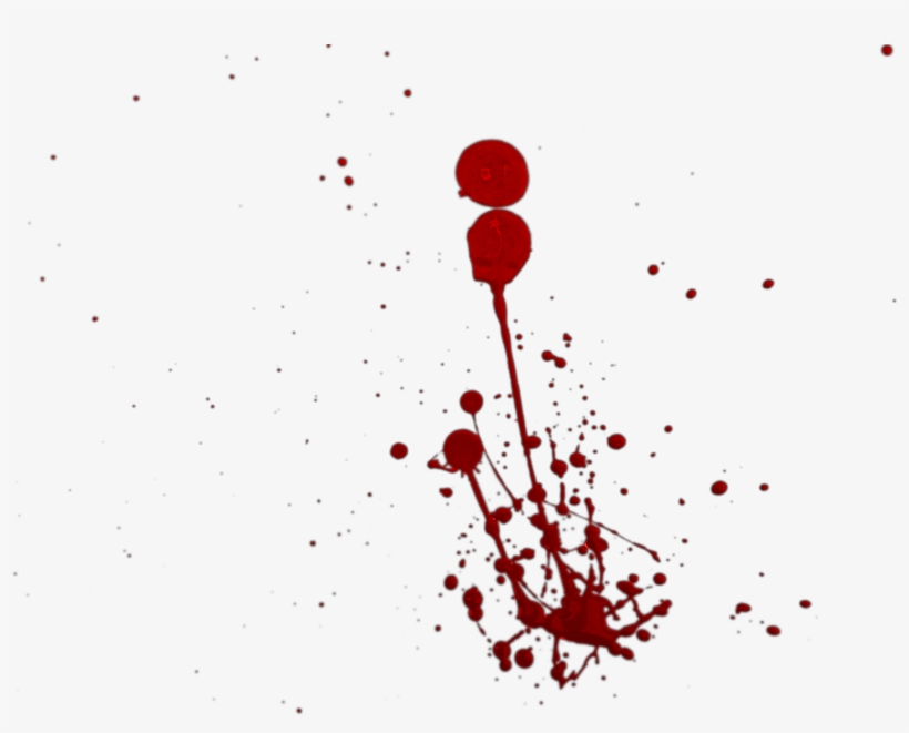 Blood Splatter Png - Linea De Sangre Png, transparent png