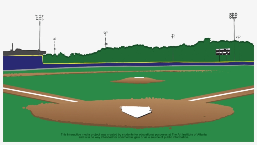 Footer Baseball Field - Baseball Field, transparent png