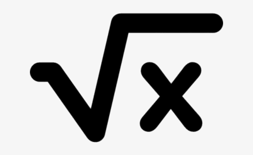 Square Root Of X - Simbolos De Matematicas Png, transparent png
