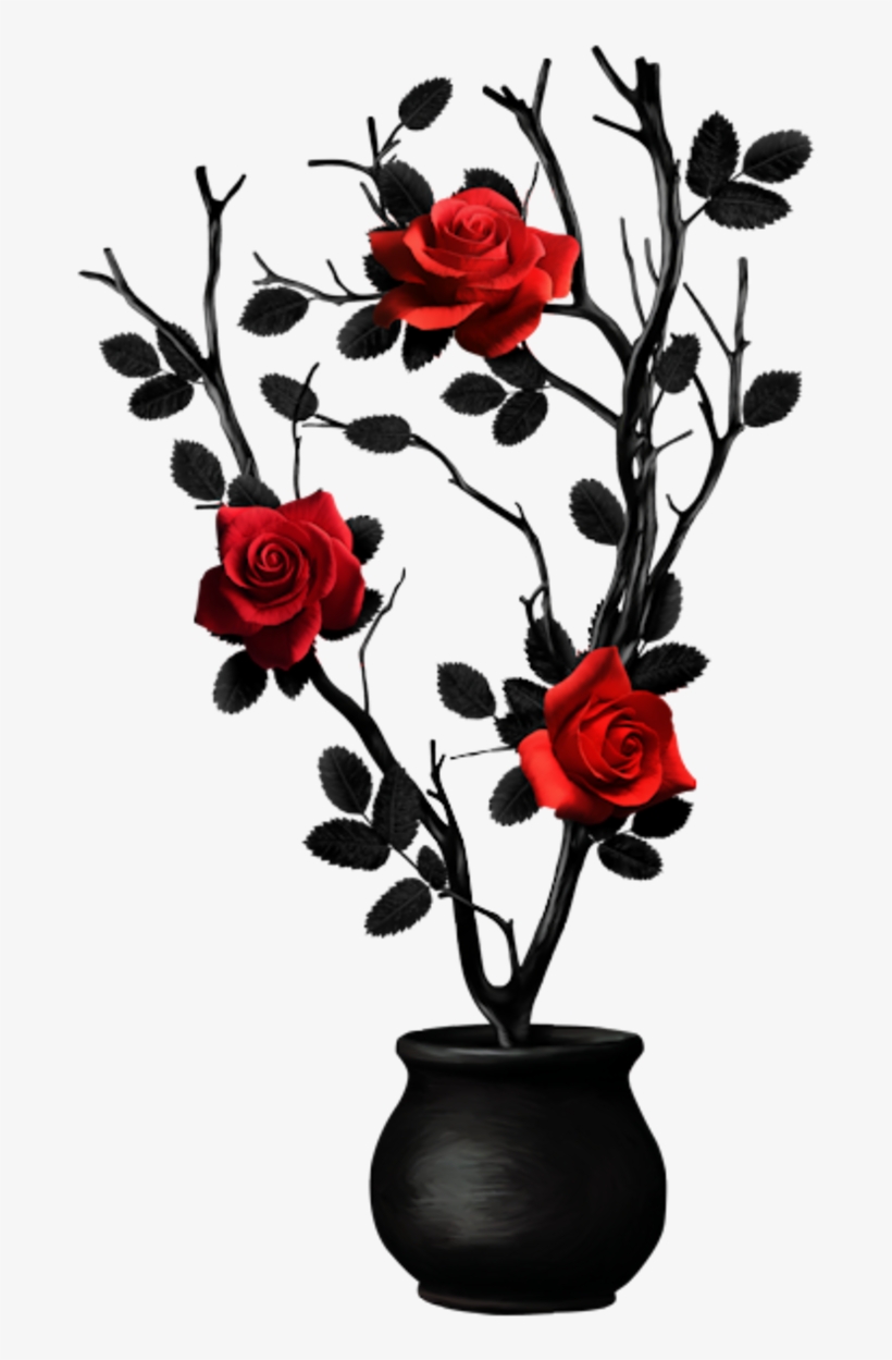 Kit Dark-girls01de - Garden Roses, transparent png