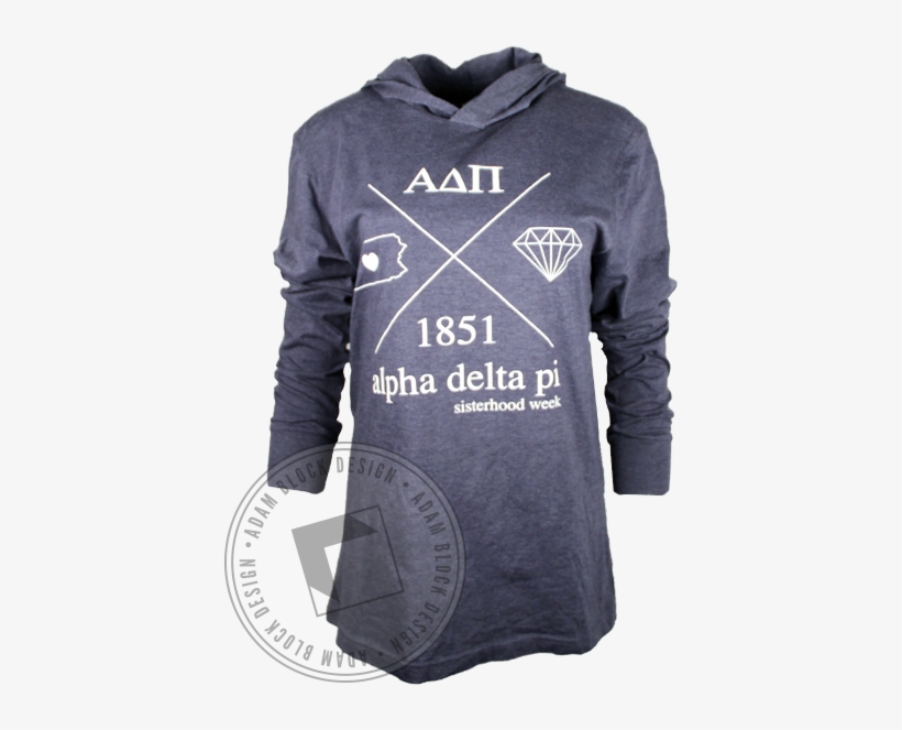Alpha Delta Pi Sisterhood Week Hoodie - Hoodie, transparent png