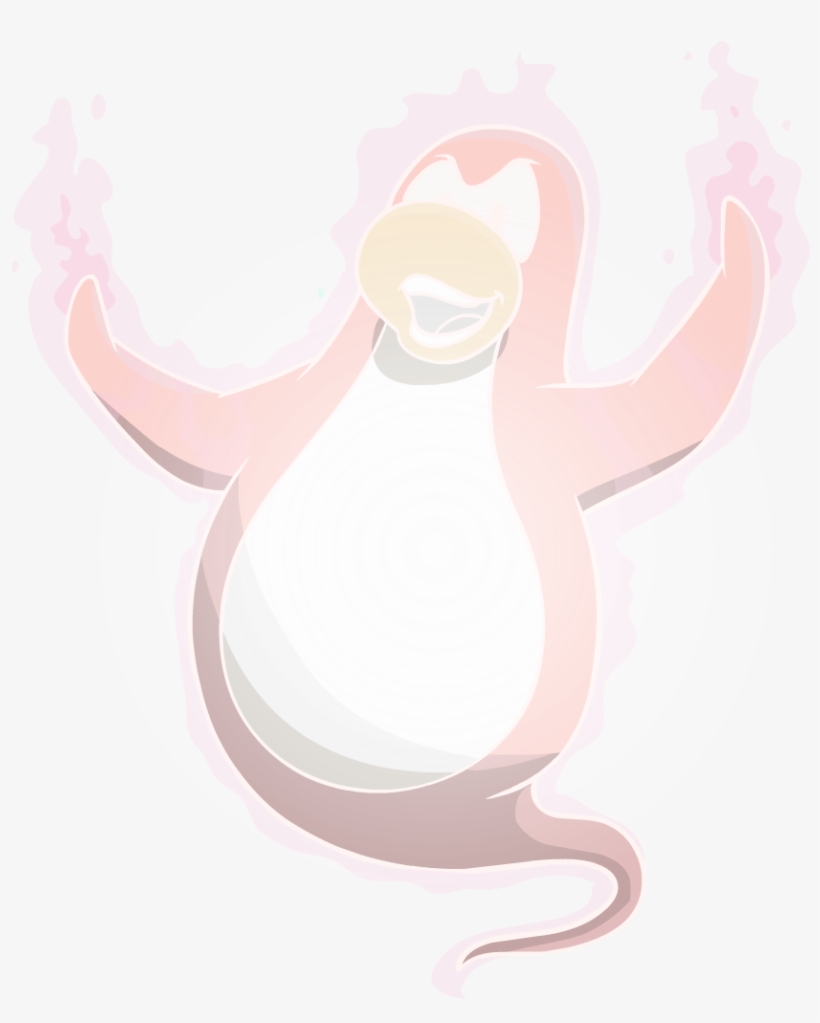Halloween 2012 Ghosts Player Peach - Png Club Penguin Halloween, transparent png
