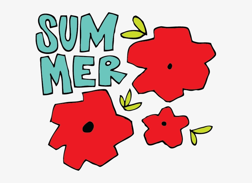 Summer Flowers, transparent png