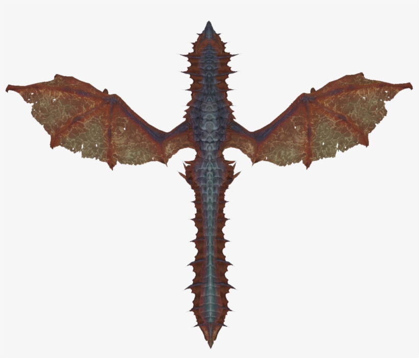 Revereddragon Top - Dragon Sprite Top Down, transparent png