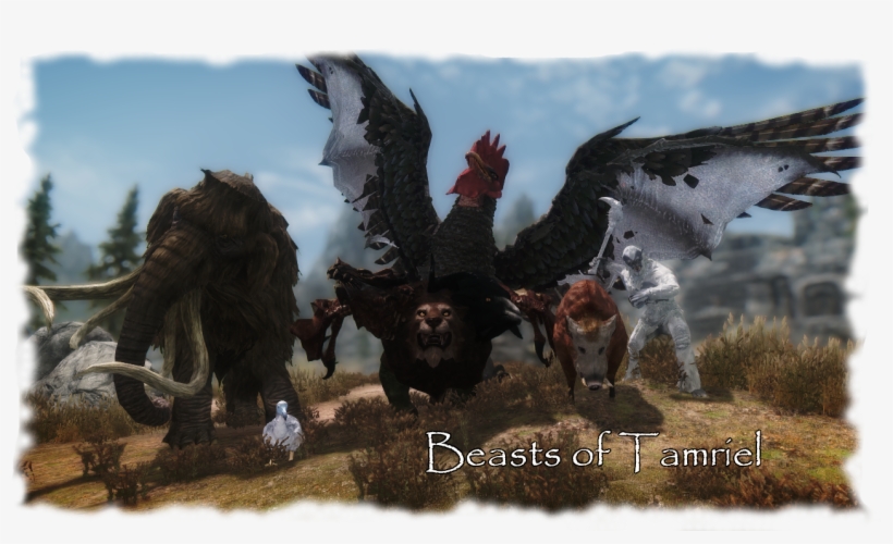 Beasts Of Tamriel Mod Creatures, transparent png