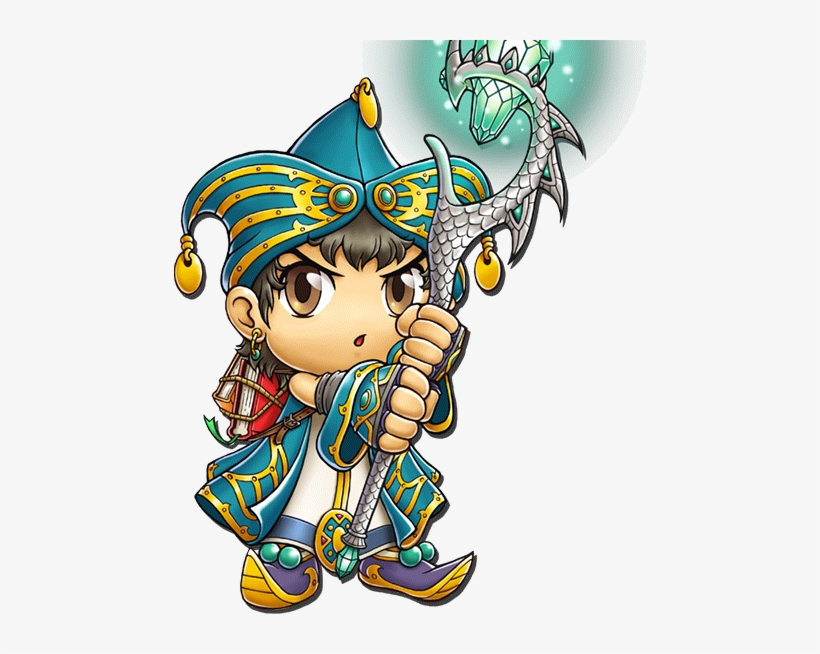 Artwork Magician 1m - Maplestory Mage Ice Lightning, transparent png