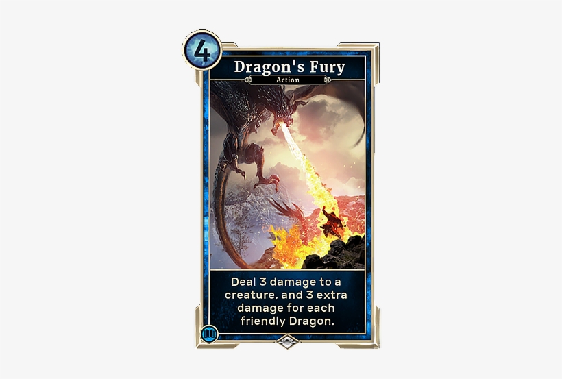 Tesl Skyrim Dragonsfury En - Elder Scrolls Legends Dragons, transparent png