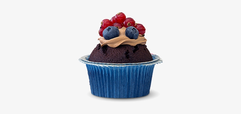 Chocolate Cupcakes - Cupcake Al Cioccolato Png, transparent png