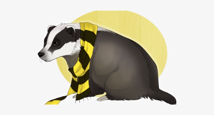 House Of Hufflepuff - Hufflepuff Honey Badger, transparent png