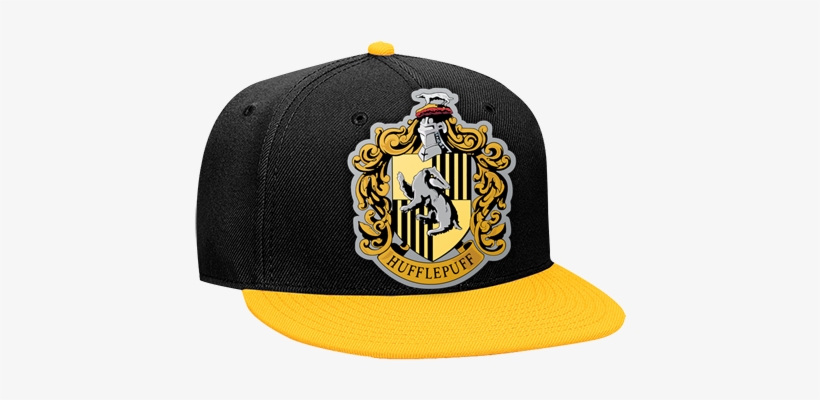 Snapback Flat Bill Hat - Harry Potter Hufflepuff Square Throw Pillow Case 3020inch, transparent png