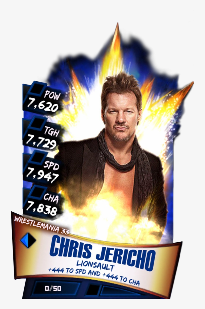 Chrisjericho S3 14 Wrestlemania33 - Wwe Supercard Wrestlemania 33 Carmella, transparent png