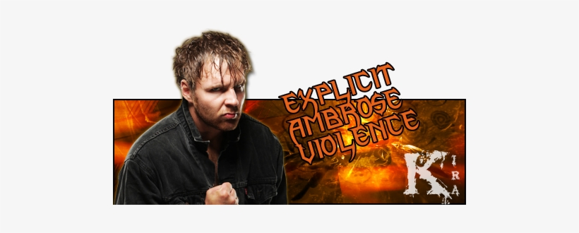 Dean Ambrose Wrote - Poster, transparent png