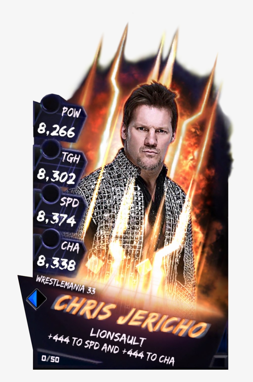 Chrisjericho S3 14 Wrestlemania33 Fusion - Wwe Supercard Wrestlemania 33 Fusion, transparent png