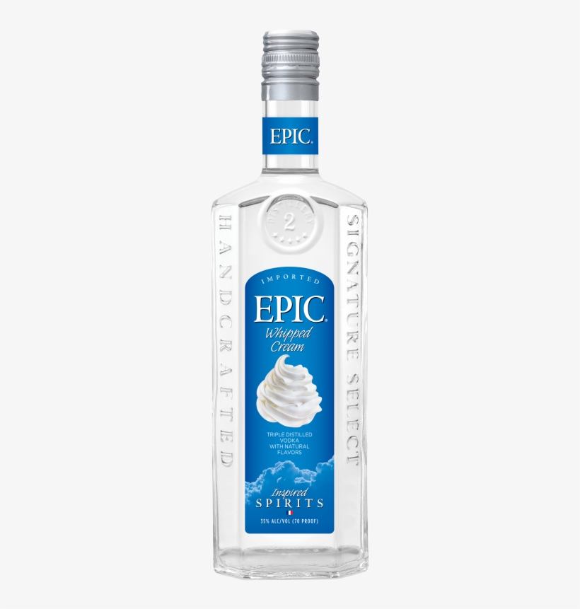 Epic Whipped Cream - Epic Vodka 1.75, transparent png