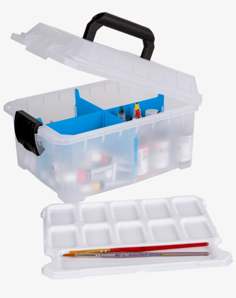 Graphic Library Download Sidekick Cube With Paint Pallet - Artbin Sidekick Cube With Paint Pallet Tray, transparent png