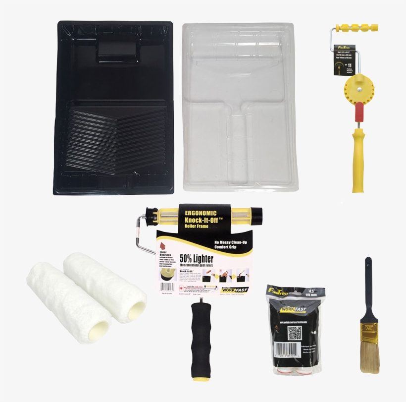 Svg Black And White Download Deluxe Home Kit Fastrim - Fastrim Reserve Verfroller 11.5 Cm, transparent png