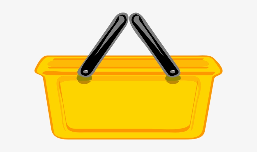 Grocery Bag Clip Art - Yellow Bag Clip Art, transparent png