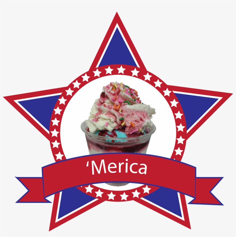 1 Scoop Strawberry 1 Scoop Vanilla 1 Scoop Blue Moon - Cupcake, transparent png