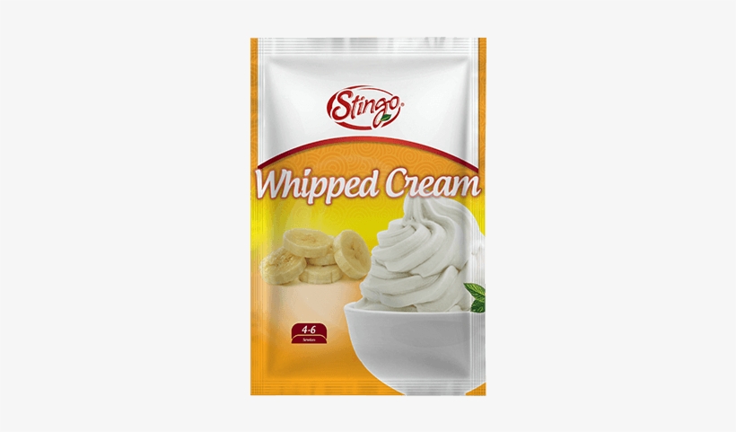 Whipped Cream Banana - Chantilly Cream, transparent png