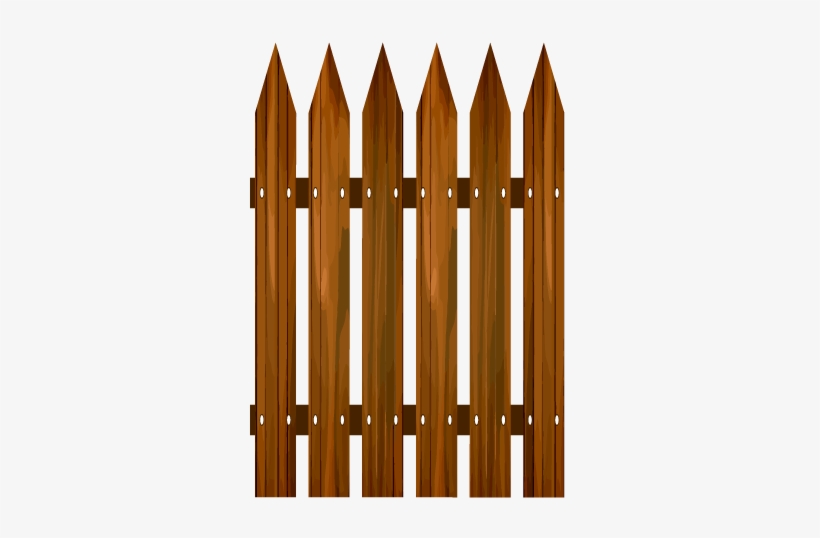 Wooden Picket Fence Png, transparent png