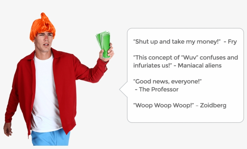 Futurama Quotes - Costume Hat, transparent png