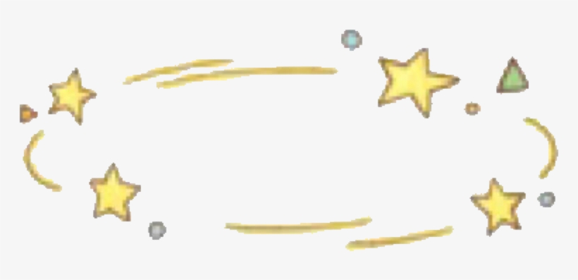 Overlay Crown Star Space Planet Tumblr Stars Yellow - Galaxy Crown For Picsart, transparent png