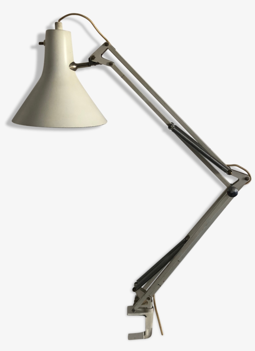 Architect Luxo L4 White Vintage Lamp - Architect, transparent png