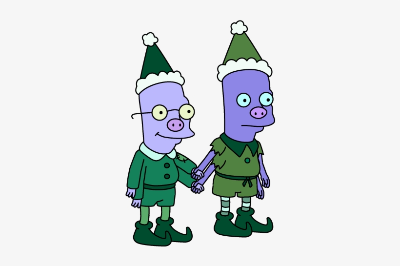 Futurama Neptunians, transparent png
