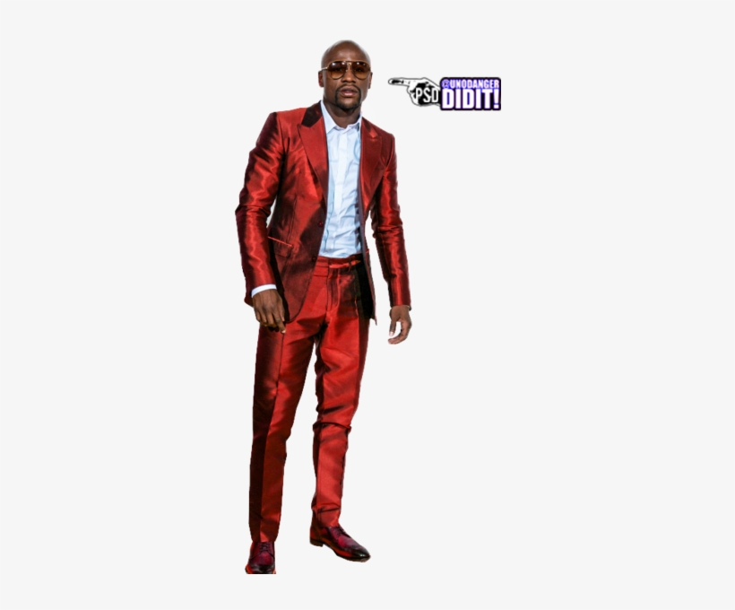 Share This Image - Money Mayweather In A Suit, transparent png