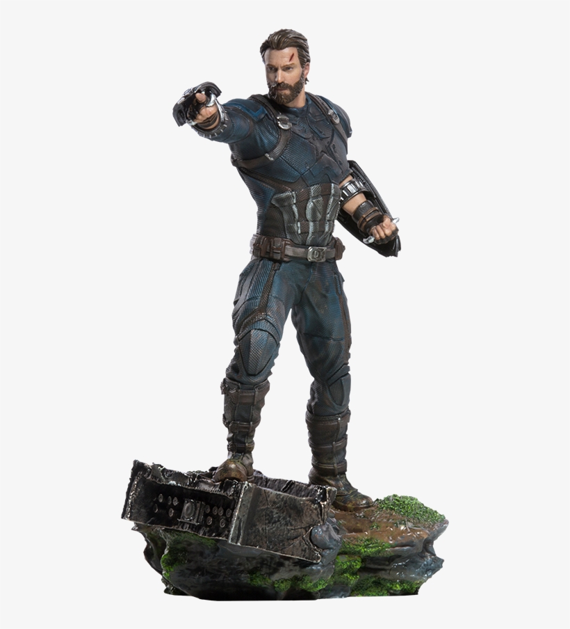 Captain America Statue - Infinity War Captain America, transparent png
