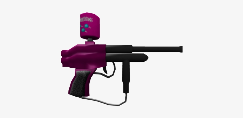 Magnificent Magenta Paintball Gun - Paintball Gun Png, transparent png