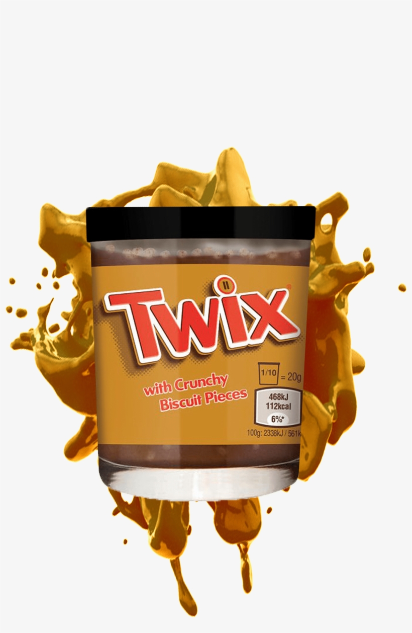 Tiwx Spread - Twix Spread With Crunchy Biscuit Pieces, transparent png