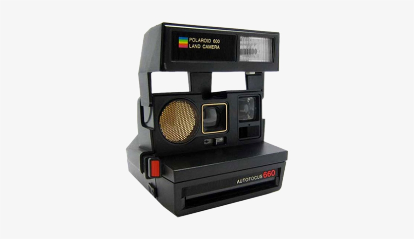 Polaroid Sun 600 System Cameras And Type 600 Color - دوربین عکاسی چاپ سریع قدیمی, transparent png