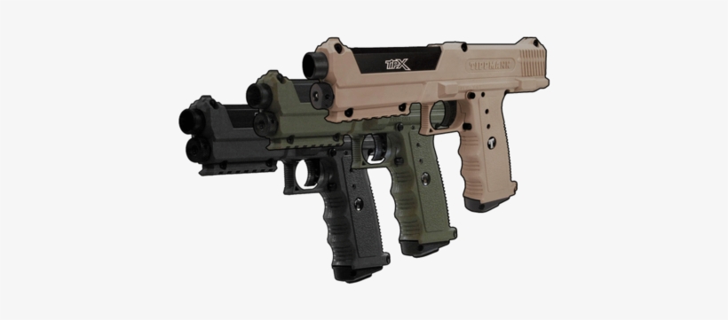 Tippmann® Tipx® Paintball Pistol - Tippmann Tipx Pistol Paintball Gun - Olive, transparent png