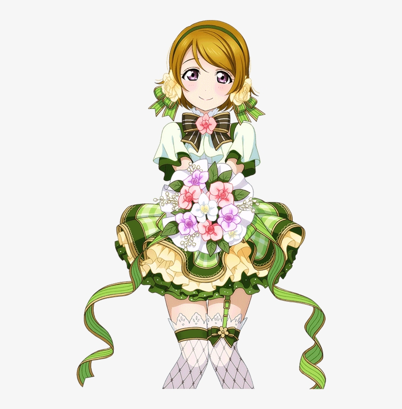 Picture Library Stock Love Live Muse Cards Idolized - Lovelive!! Bouquet Hand Flower Awaken Hanayo Koizumi, transparent png