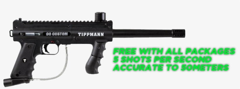 Tippman M98 - Tippmann 98 Custom, transparent png